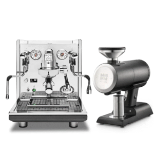 ECM Synchronika II Espresso Machine with Mazzer Philos Grinder (Black) Bundle