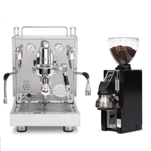 ECM Mechanika Max Espresso Machine with Eureka Mignon Libra 65 All Purpose Grinder (Black) Bundle - BACKORDERED