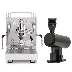 ECM Mechanika Max Espresso Machine with DF83V Grinder (Matte Black) Bundle