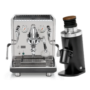 ECM Synchronika II Espresso Machine with DF64 Gen 2 Grinder (Black) Bundle