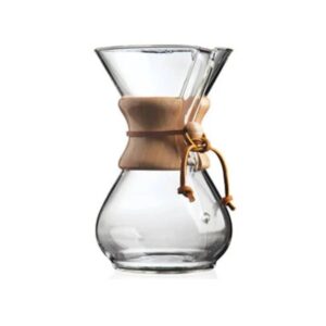 Chemex Classic 6 Cup Manual Pour Over Coffee Maker - Image 1