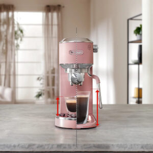 DeLonghi Dedica Duo Espresso Machine with Cold Brew EC890PK (Rosé) - Image 8