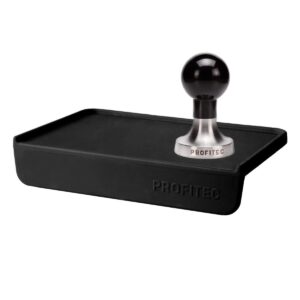 Profitec(58mm) Stainless Steel Tamper & Tamping Pad Bundle - Image 1
