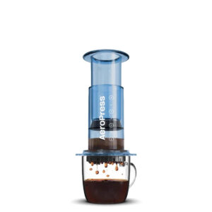 AeroPress Clear Coffee Press (Blue)