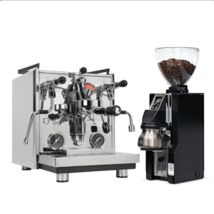 Profitec Drive Espresso Machine with Eureka Mignon Libra All Purpose Grinder (Black) Bundle